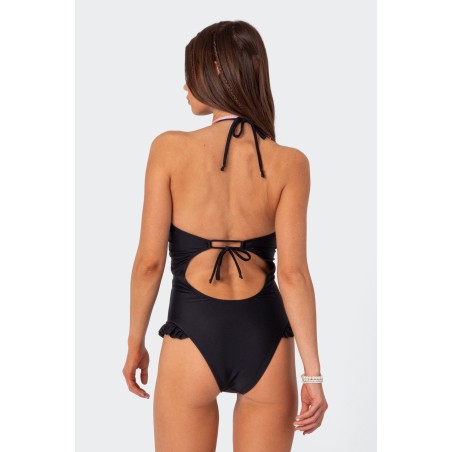 Value Edition Nea Cut Out One Piece Swimsuit New Stock