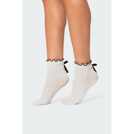 Value Edition Frill & Bow Socks Available for Immediate Shipping