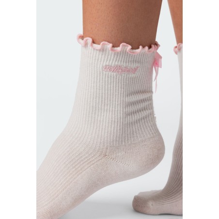 Value Edition Contrast Frill Socks