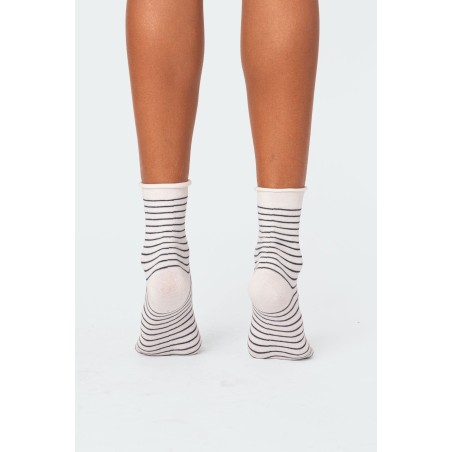 Value Edition Striped Socks In Stock