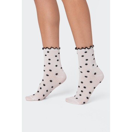 Value Edition Polka Dot Frill Socks Available Now