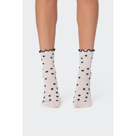 Value Edition Polka Dot Frill Socks Available Now