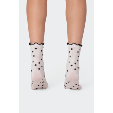 Value Edition Polka Dot Frill Socks Available Now