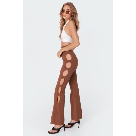 Value Edition Adina Cut-Out Flared Pants New Stock