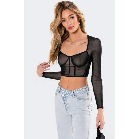 Value Edition Megan Bodice Crop Top Available for Immediate Shipping