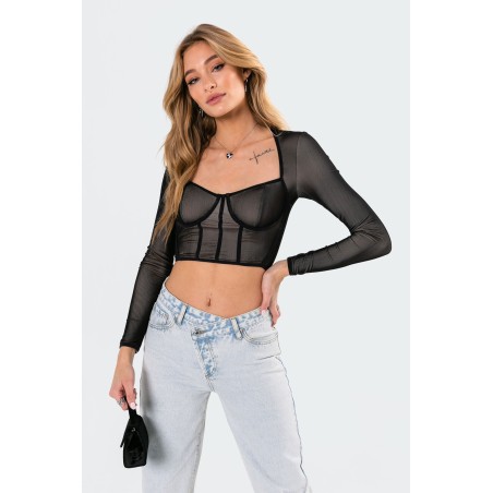 Value Edition Megan Bodice Crop Top Available for Immediate Shipping