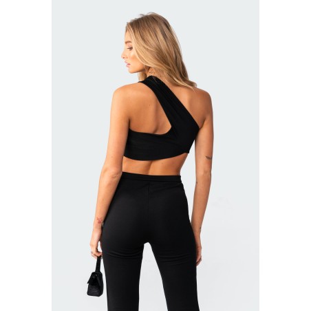 Value Edition Gina One Shoulder Crop Top Fresh Release