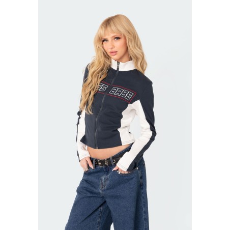 Value Edition Boss Babe Zip Up Sweatshirt In Stock