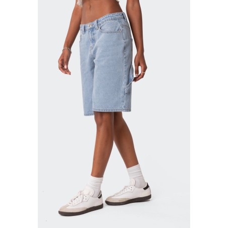 Value Edition Low Rise Bermuda Denim Carpenter Shorts Just In