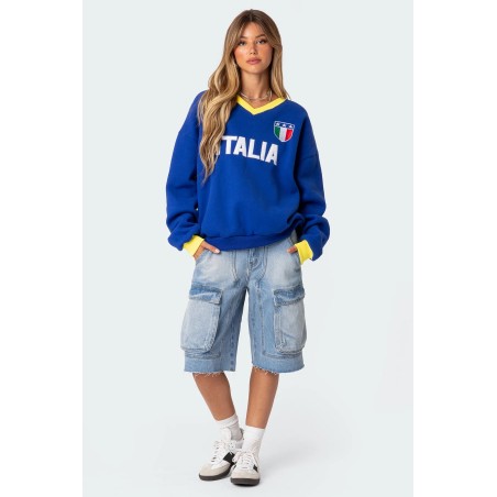 Value Edition Italy Oversized Sweatshirt Just Launched