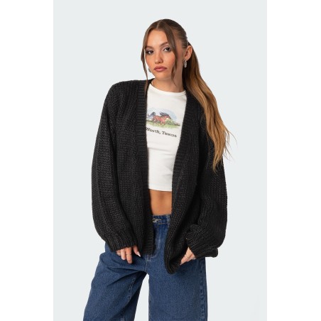 Value Edition Anina Oversized Knit Cardigan Just Launched