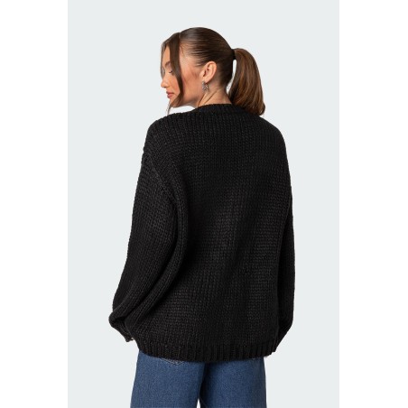 Value Edition Anina Oversized Knit Cardigan Just Launched